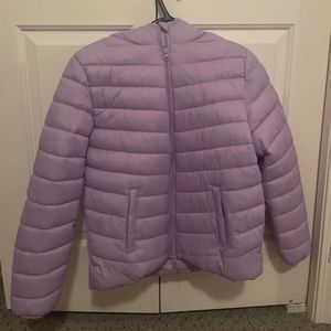 Light purple puffy jacket